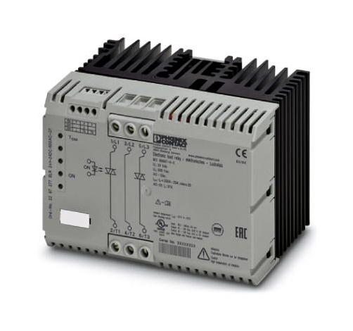 ELR 2+1- 24DC/500AC-37 CONTACTOR, ZERO VOLT TURN ON, 30VDC, 37A PHOENIX CONTACT