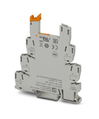 PLC-BSC- 24UC/ 1/ACT RELAY SOCKET, 24V, DIN RAIL PHOENIX CONTACT