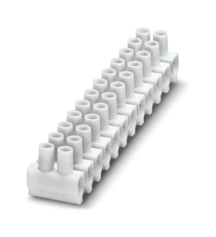 EC 25 TERMINAL BLOCK, BARRIER, 24POS, 4AWG PHOENIX CONTACT