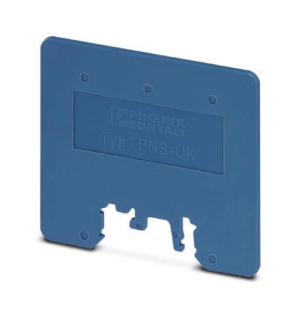 TPNS-UK BU PARTITION PLATE, TERMINAL BLOCK, BLUE PHOENIX CONTACT