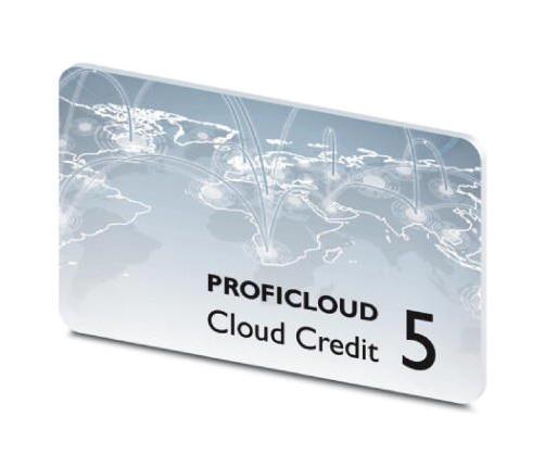 CLOUD CREDIT-5 RUNTIME LICENSE, PROFICLOUD, 5 YEAR PHOENIX CONTACT