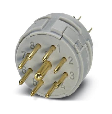 RC-63P1N120000 SENSOR INSERT, PIN, 9POS, SOLDER PHOENIX CONTACT