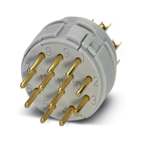 RC-17P1N120000 SENSOR INSERT, PIN, 17POS, SOLDER PHOENIX CONTACT