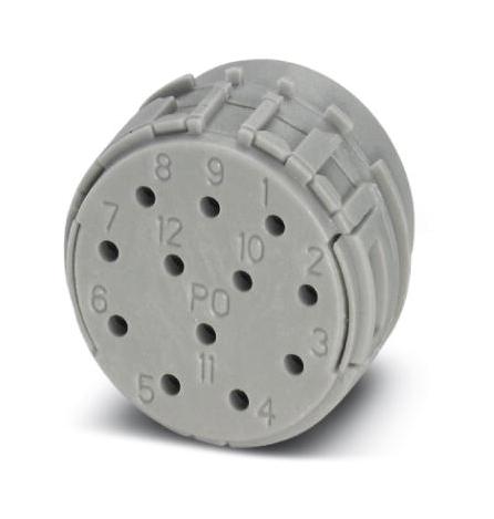 RC-1RP1NRA0000 SENSOR INSERT, PIN, 18+PE, CRIMP PHOENIX CONTACT