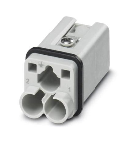 HC-Q02-I-CT-M CONTACT INSERT, PIN, 2+PE, D7, CRIMP PHOENIX CONTACT