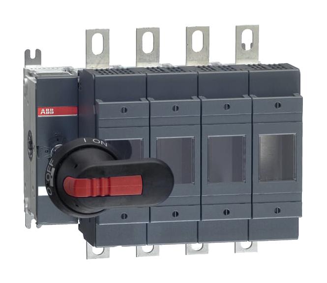 OS200D04N2P FUSED SWITCH, 4 POLE, 4 FUSE, 200A, 690V ABB