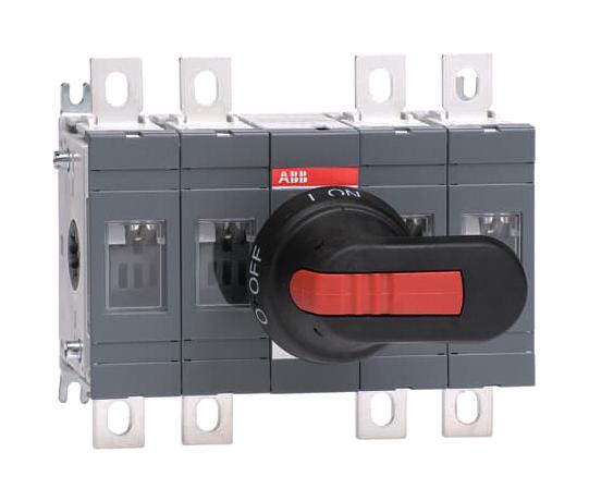 OT160EV22P LOAD BREAK SWITCH, 4 POLE, 160A, 415V ABB