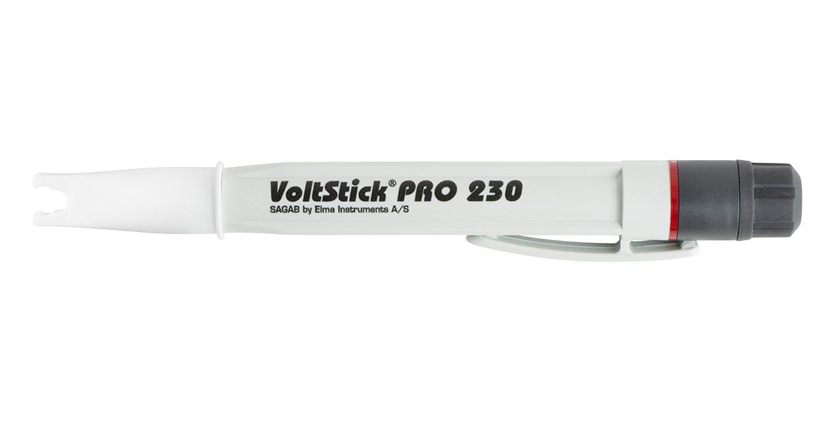 VOLT STICK PRO230 VOLTAGE TESTER W/SHIELDED FORK, 230V-1KV SAGAB