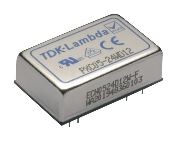 PXC-05-24WD-12 DC-DC CONVERTER, 2 O/P, 5.52W TDK-LAMBDA