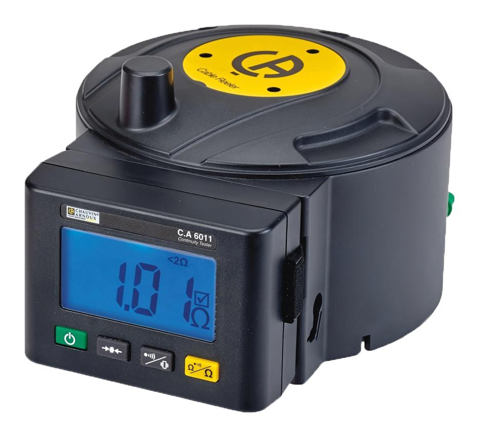 CA 6011 EARTH BOND CONTINUITY TESTER, 200 OHM CHAUVIN ARNOUX