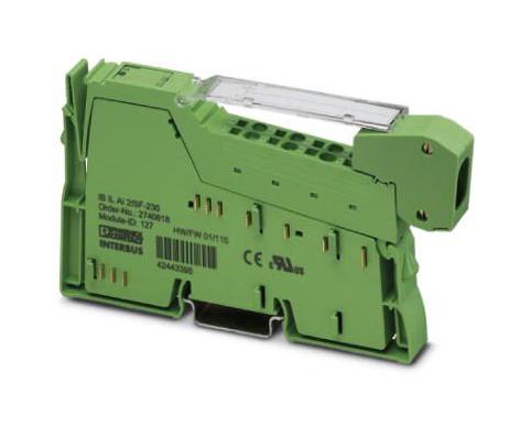 IB IL AI 2/SF-230-PAC ANALOG INPUT TERMINAL, 2 I/P, 24VDC PHOENIX CONTACT