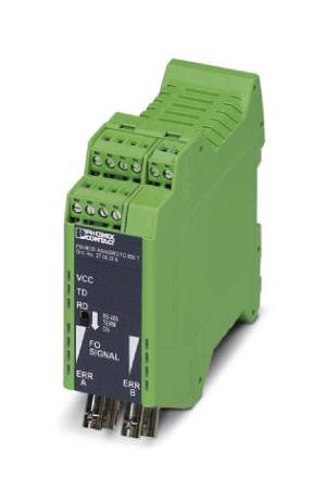 PSI-MOS-RS485W2/FO 850 T CONVERTER, RS485-ST FIBRE OPTIC PHOENIX CONTACT