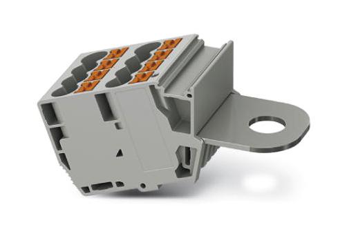 AGK PT 8X6/M10 TERM BLK, PLUGGABLE, 9WAY, PUSH IN PHOENIX CONTACT