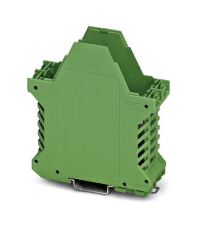 ME 35 UT GN MOUNTING BASE, DIN RAIL HOUSING, GREEN PHOENIX CONTACT