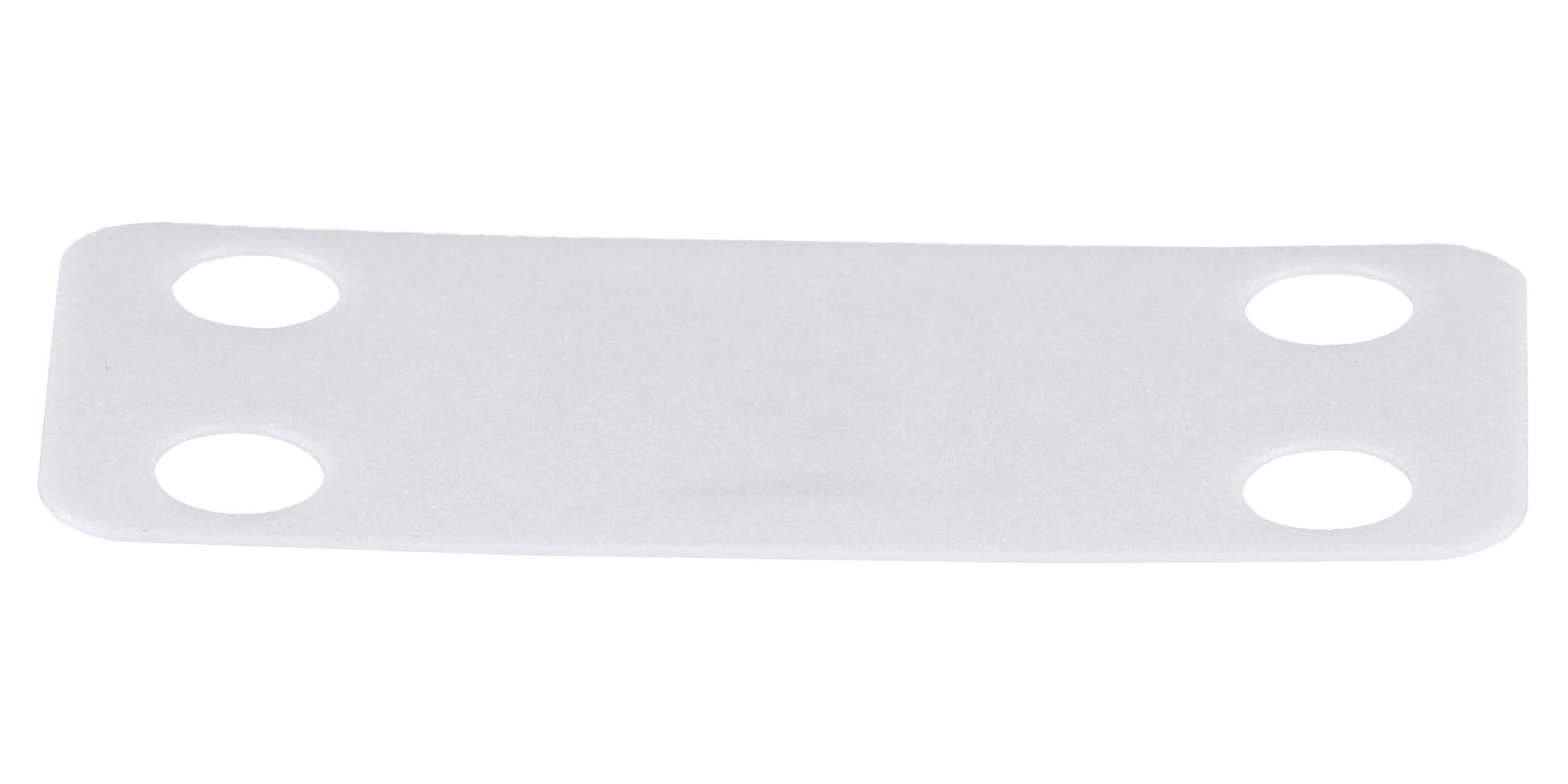 MP175-M MARKER PLATE, 19.1MM X 44.5MM, PA, WHITE PANDUIT