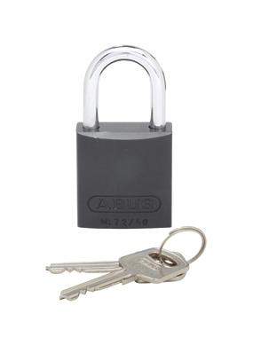 PSL-7BL LOCKOUT PADLOCK, 38.1MM, ALUM/STL, BLACK PANDUIT