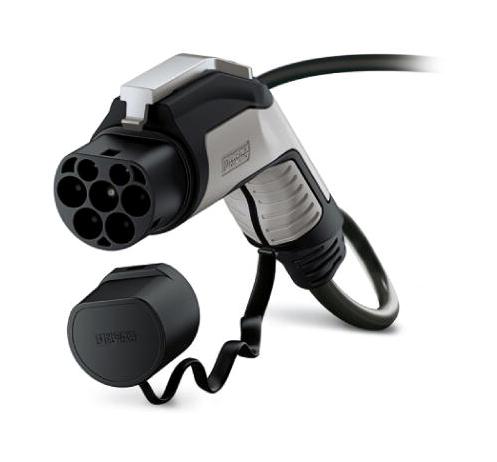 EV-GBG3K-1AC32A-5,0M6,0ESBK01 AC CHARGING CABLE, 5M, 250VAC, 32A, BLK PHOENIX CONTACT