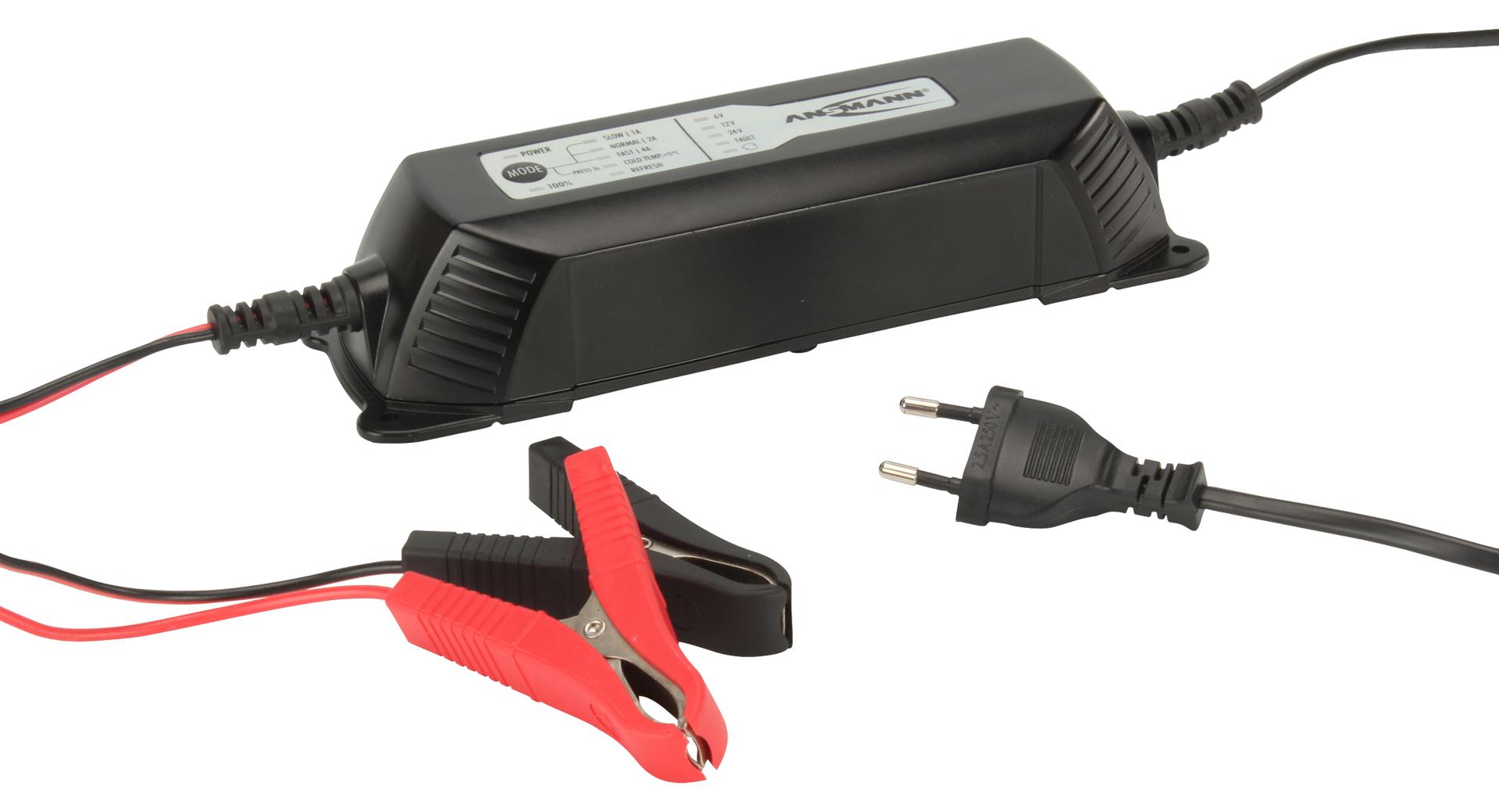 1001-0017 LEAD ACID BATTERY CHARGER, 230VAC, EU ANSMANN