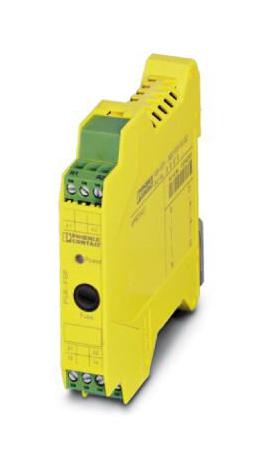 PSR-SPP- 24DC/FSP/1X1/1X2 SAFETY RELAY, SPST, 24VDC, 5A, DIN RAIL PHOENIX CONTACT