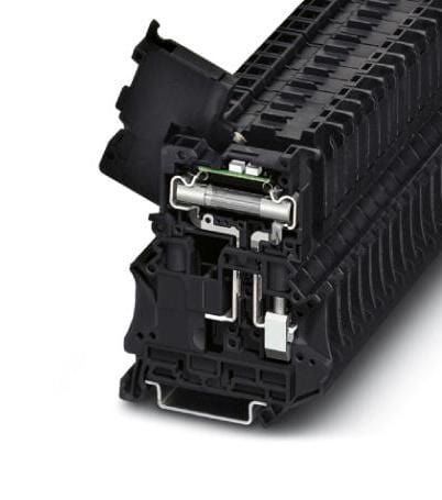 UT 6-HESILED 24 (6,3X32) TERM BLK, FUSED, 2WAYS, 6.3X32, 10MM2 PHOENIX CONTACT