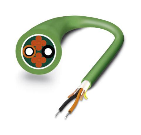 FL FOC PN-C-FLEX-980/1000 CBL, FIBER OPTIC, 980/1000UM, 100M PHOENIX CONTACT