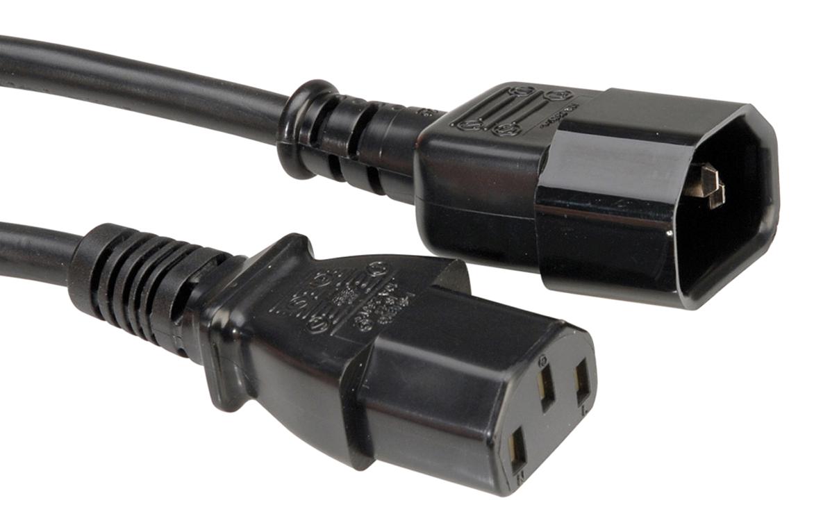 19.08.1530 POWER CORD, IEC 60320 C14 - C13, 3M ROLINE