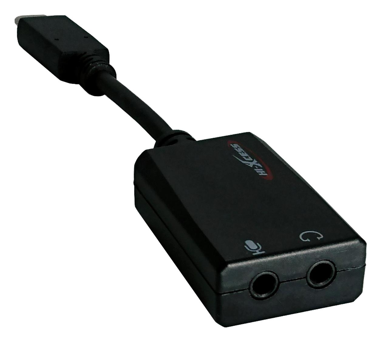 12.03.3209 CONVERTER, USB C PLUG-2X3.5MM JACK ROLINE