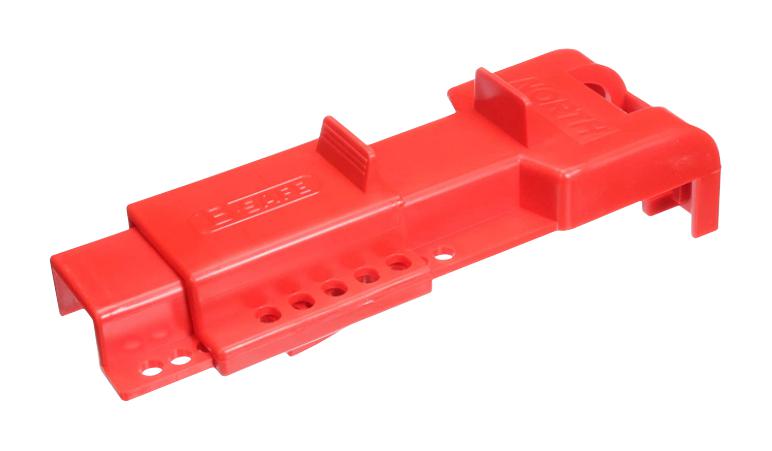 PSL-BFV BUTTERFLY VALVE LOCKOUT, PP, RED PANDUIT