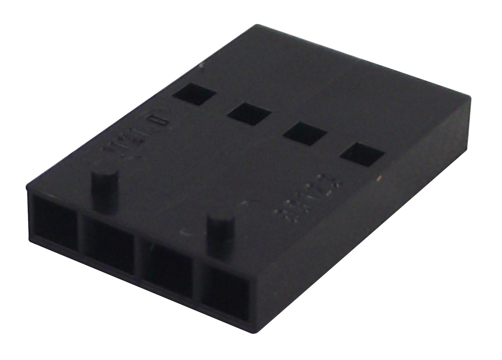 90123-0104 CONNECTOR, RCPT, 4POS, 1ROW, 2.54MM MOLEX