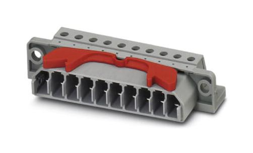 HCC 4-M TERM BLK, PLGG, 10WAY, 7.62MM, SCREW PHOENIX CONTACT