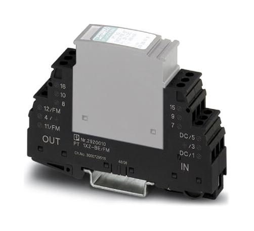 PT 1X2+F-BE/FM BASE ELEMENT, SURGE PROTECTION DEVICE PHOENIX CONTACT