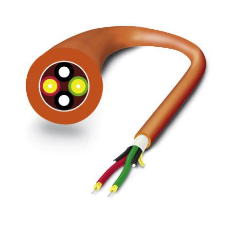 PSM-LWL-HCS-RUGGED-200/230 CBL, FIBER OPTIC, 200/230UM, 2000M PHOENIX CONTACT