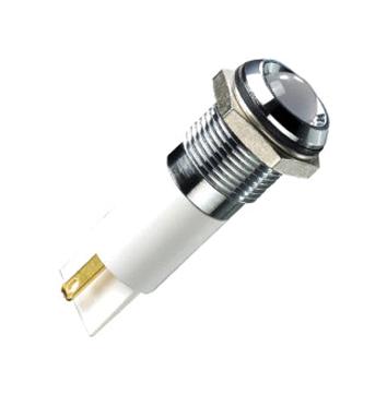 Q14F1BXXR02E LED PANEL INDICATOR, RED, 14MM, 2V APEM