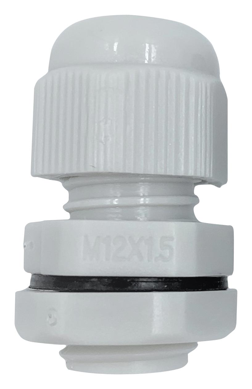 PELB0267 CABLE GLAND, PA/NBR, 4MM-8MM, WHITE PRO ELEC