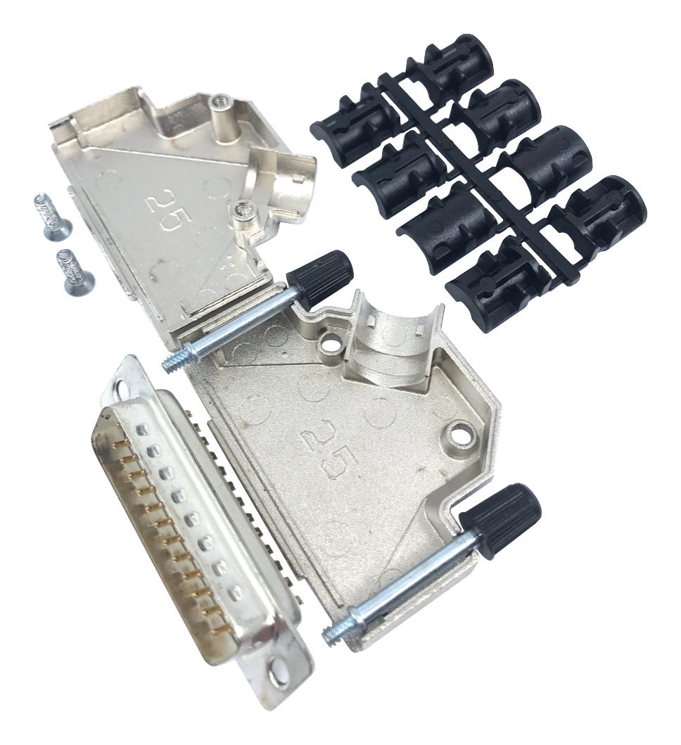 MP002035 D SUB CONN KIT, PLUG, 15POS, SOLDER CUP MULTICOMP PRO