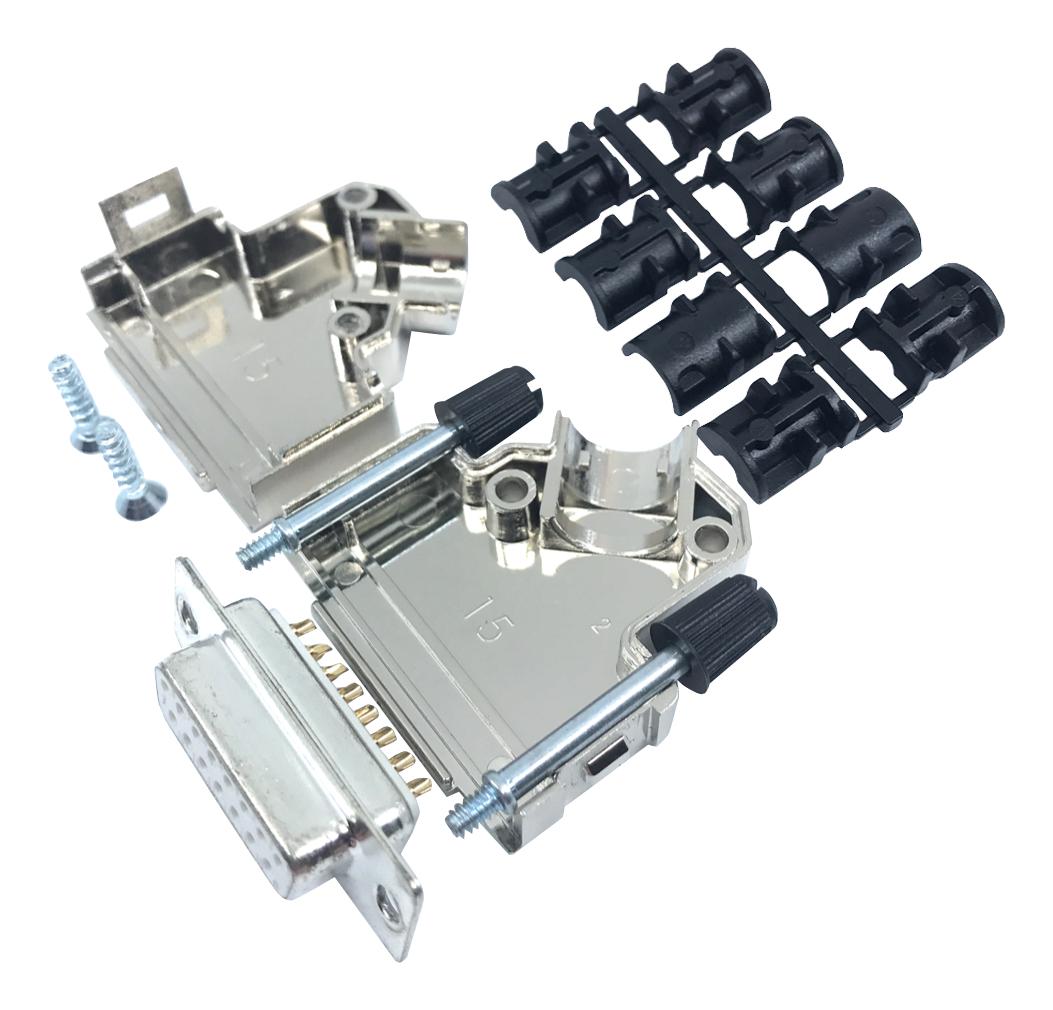 MP002048 D SUB CONN KIT, RCPT, 9POS, SOLDER CUP MULTICOMP PRO