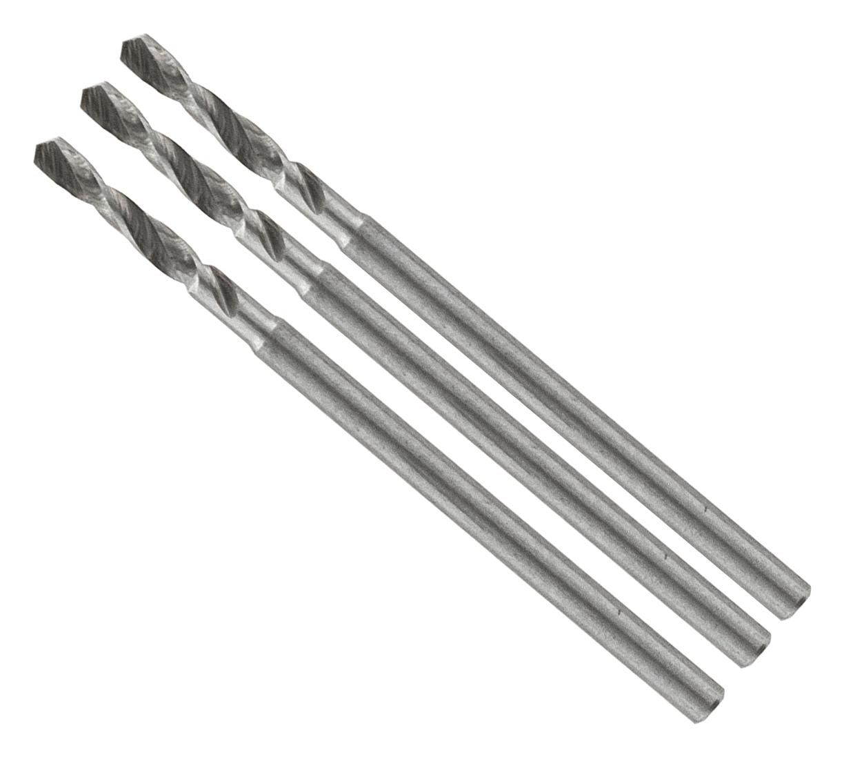 MP002126 DRILL BIT, 1MM, HIGH SPEED STEEL, PK3 MULTICOMP PRO