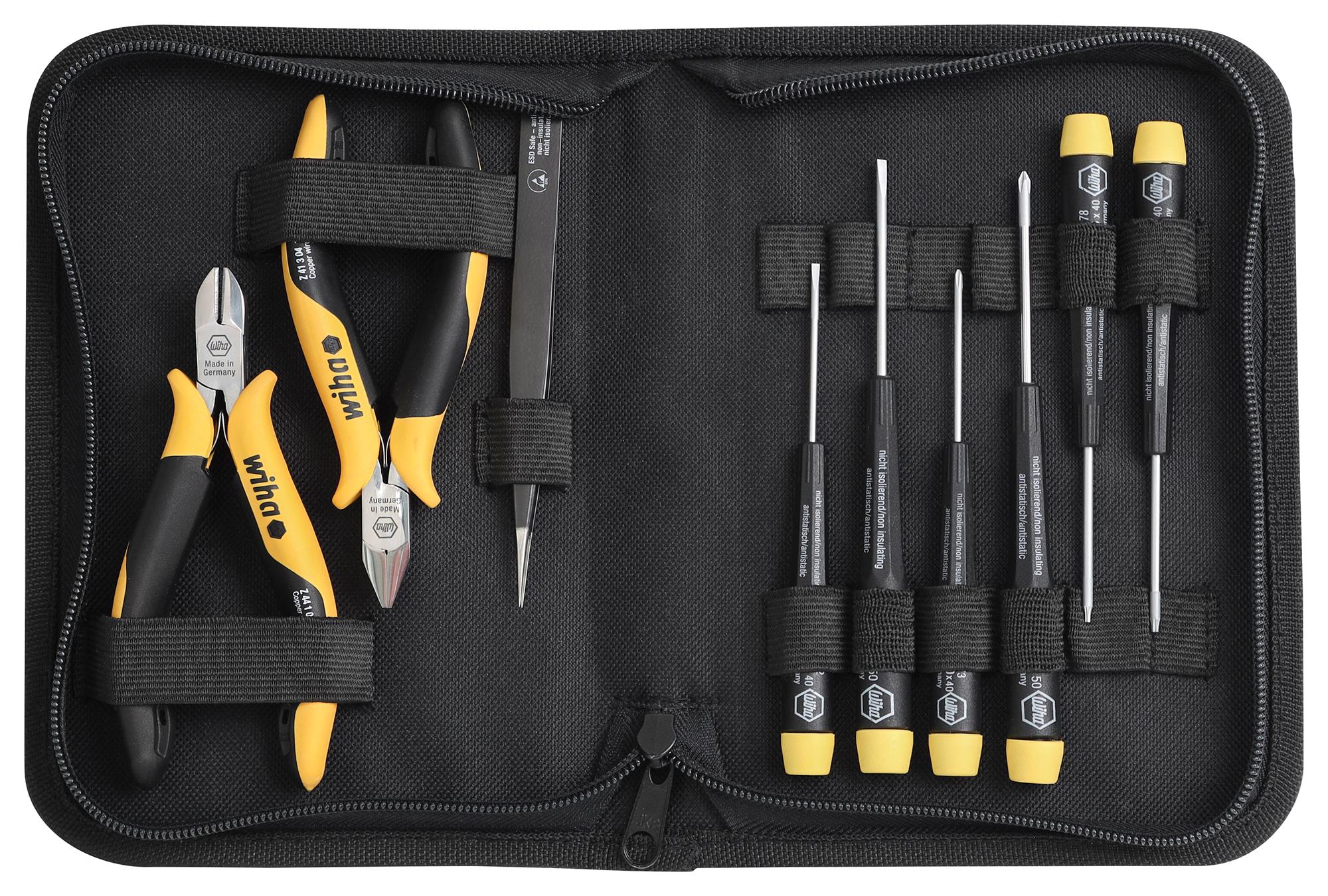 43994 ESD TOOL SET, 9PC WIHA