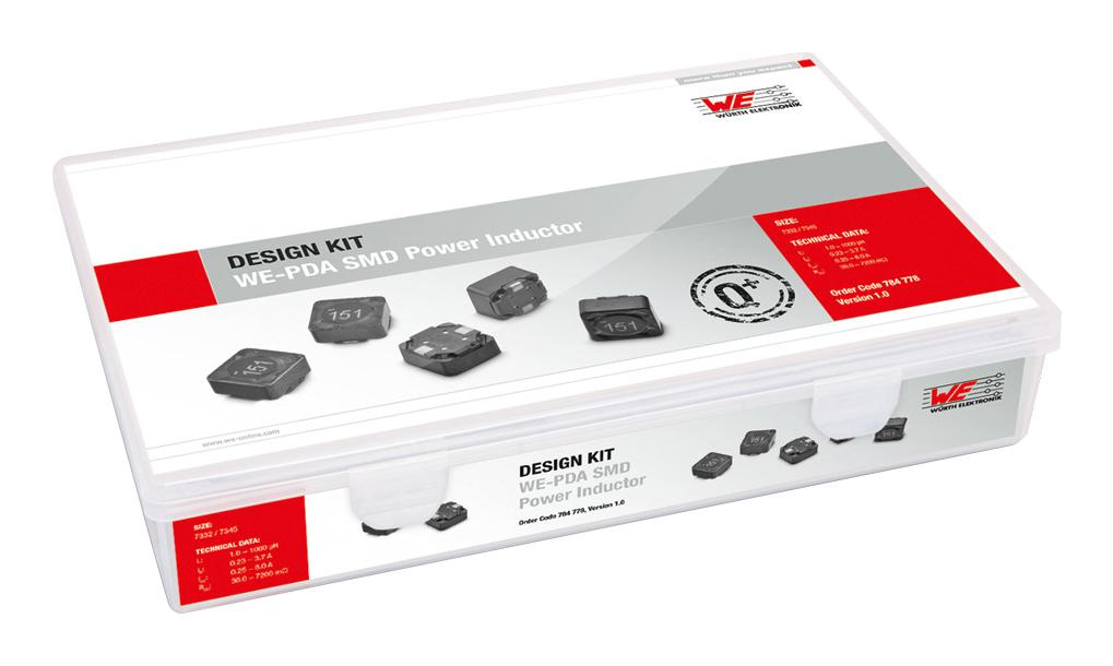 784778 POWER INDUCTOR KIT, SMD, 260PC WURTH ELEKTRONIK