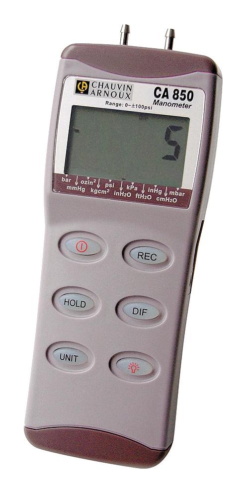 P01184101 DIGITAL MANOMETER, PRESSURE, 0-6.89BAR CHAUVIN ARNOUX