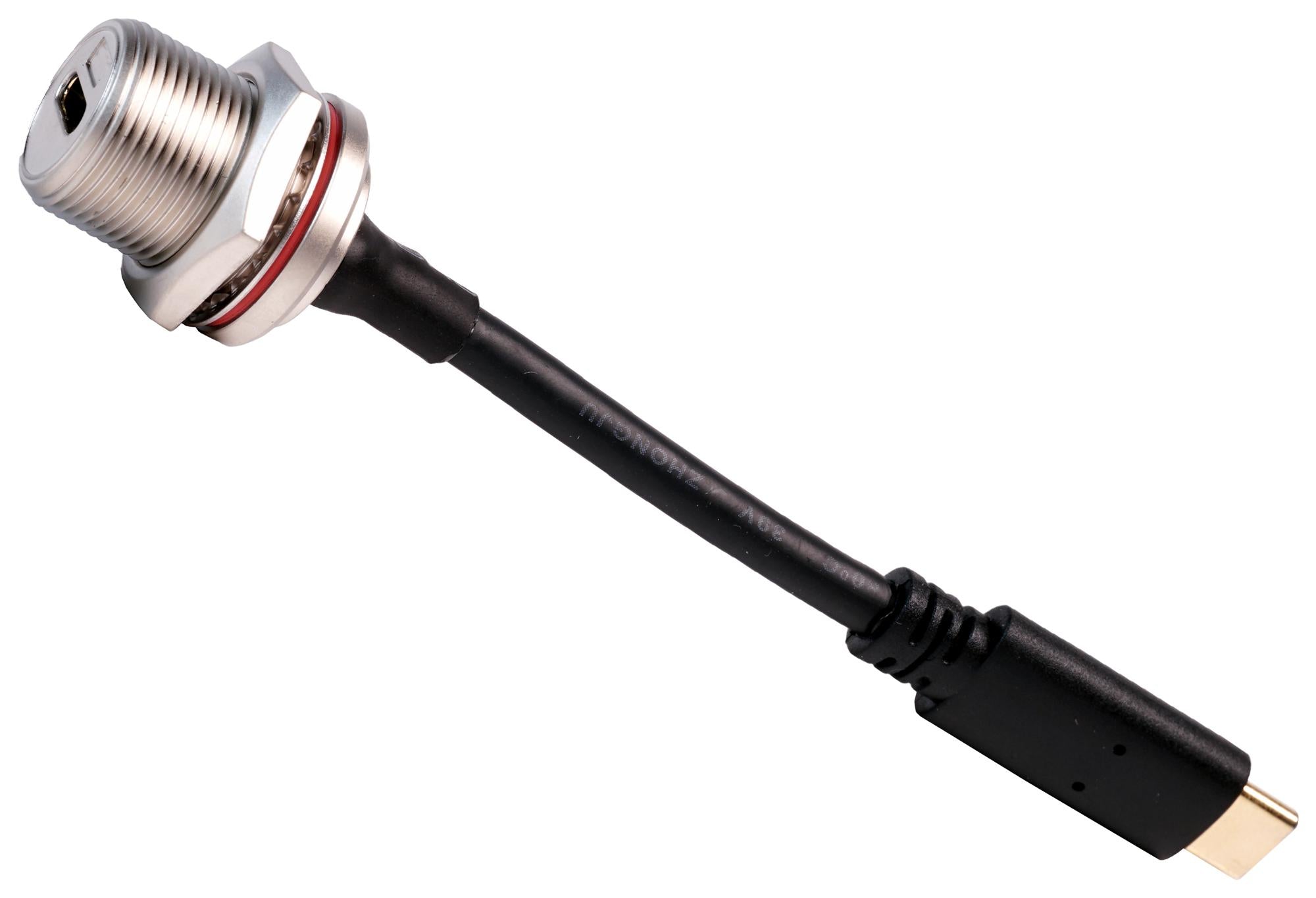 MP002449 USB CABLE, TYPE C RCPT-PLUG, 100MM, IP68 MULTICOMP PRO