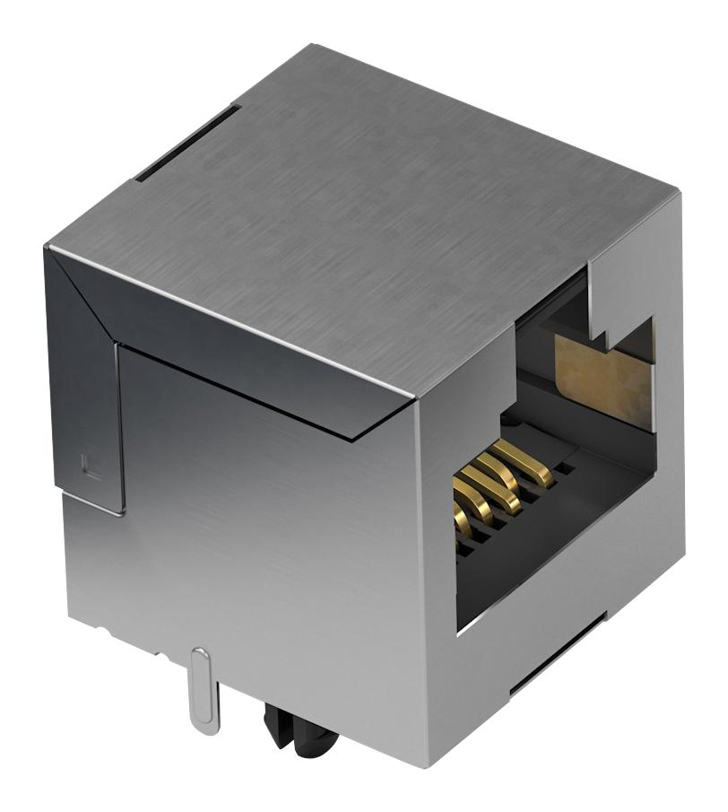 615008160121 RJ45 CONNECTOR, R/A, JACK, 8P8C, 1PORT WURTH ELEKTRONIK