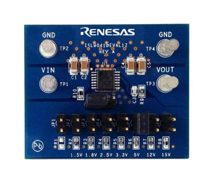 ISL80410EVAL1Z EVAL BOARD, LINEAR REGULATOR RENESAS