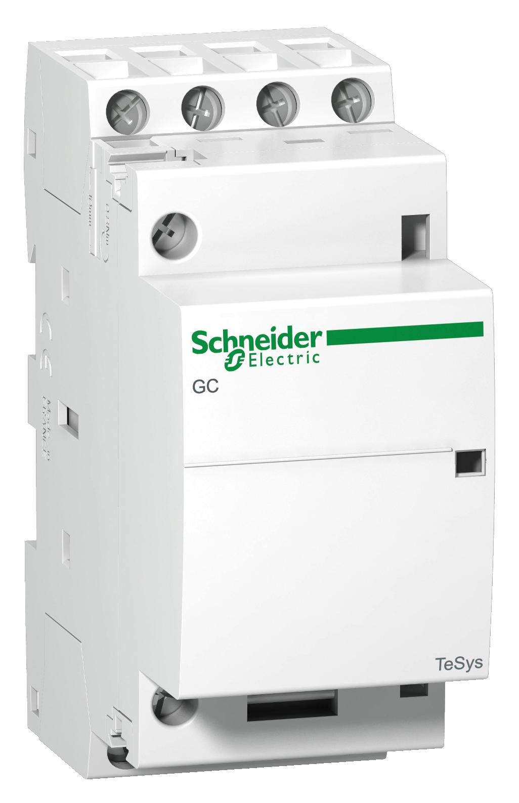 GC2522M5 CONTACTOR, DPST-NO/NC, 240VAC, DIN RAIL SCHNEIDER ELECTRIC