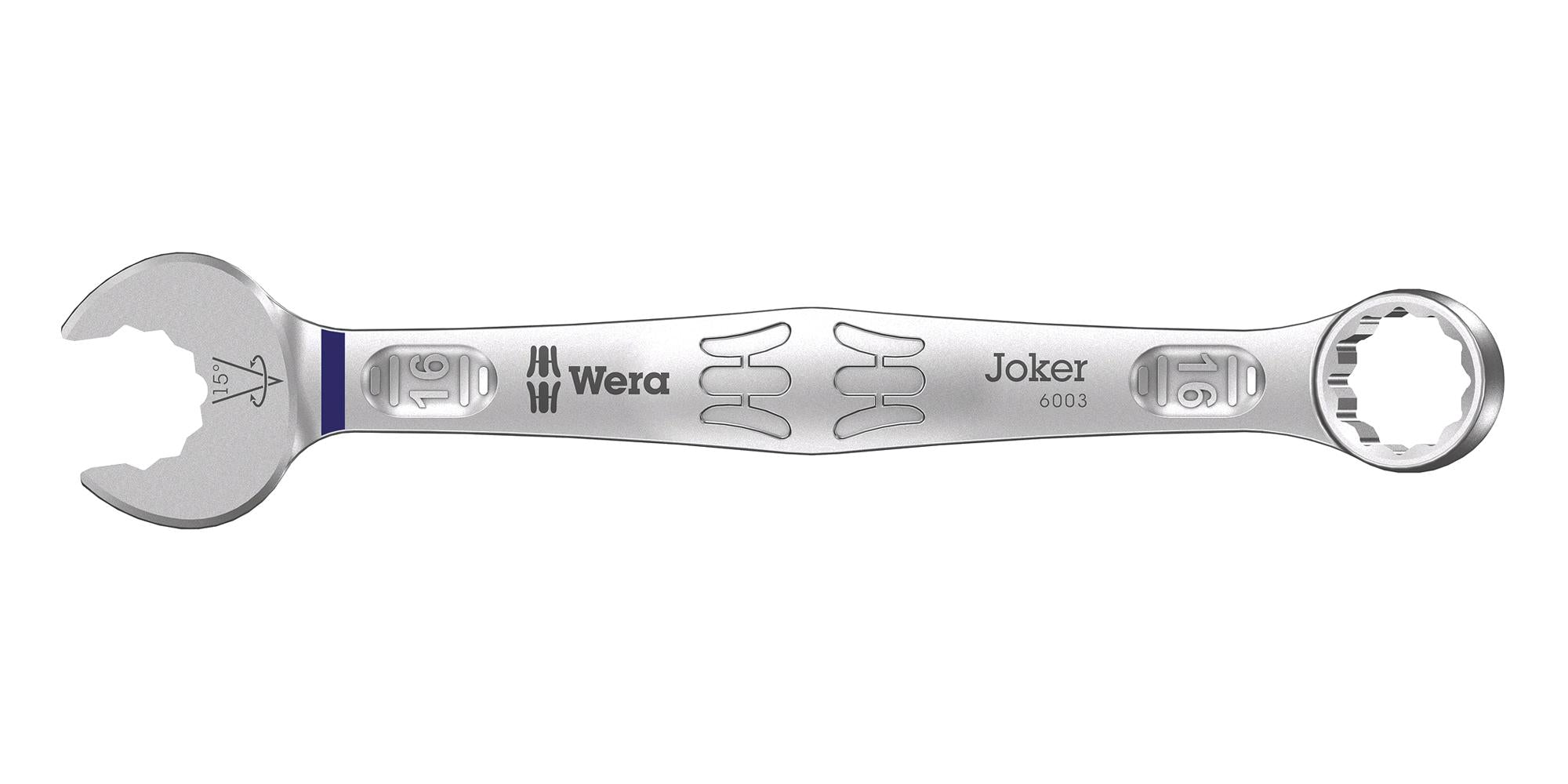 6003 JOKER 16 JOKER RING SPANNER, 16MM, 182MM WERA
