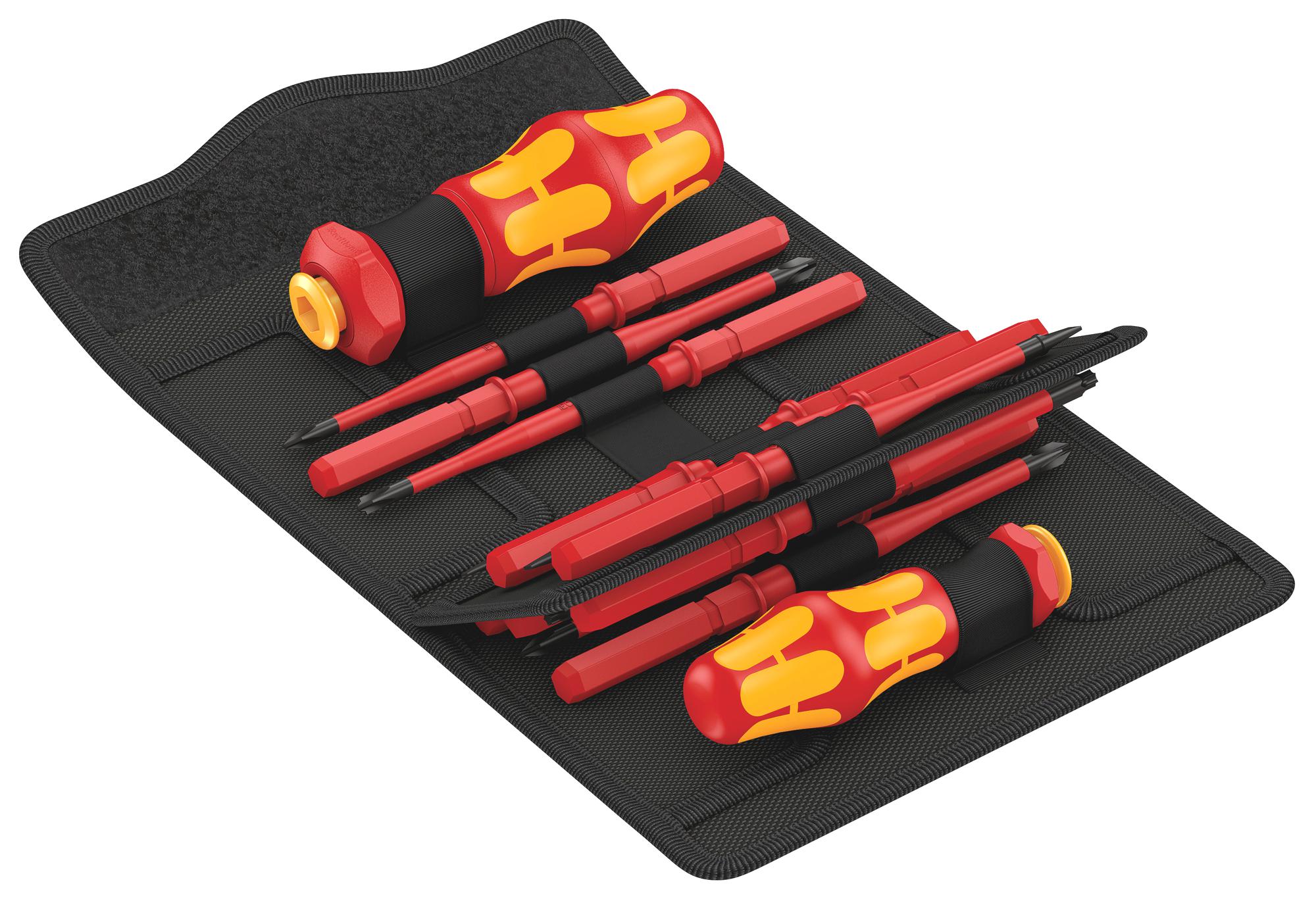 KRAFTFORM KOMPAKT TURBO I 1 SCREWDRIVER SET, 16PC WERA
