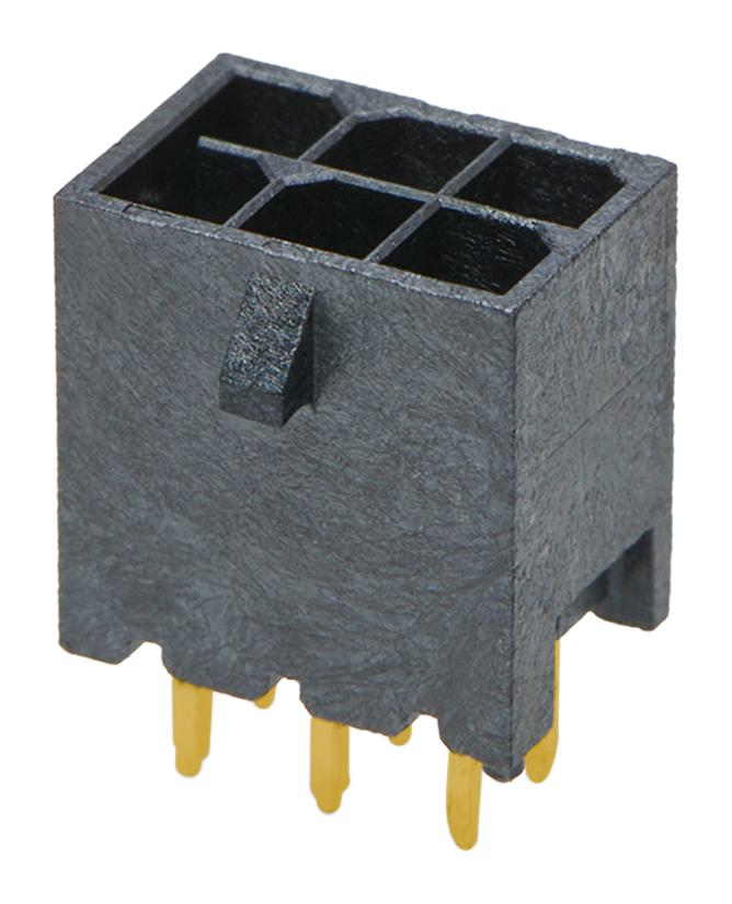 206832-0602 CONNECTOR, HEADER, 6POS, 2ROW, 3MM MOLEX