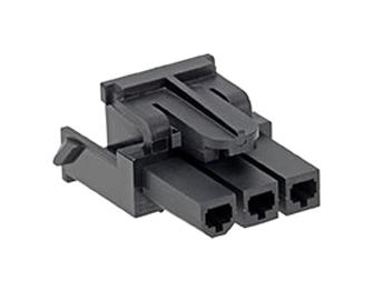 200453-1006 RECEPTACLE HOUSING, 6POS, 4.2MM, BLACK MOLEX