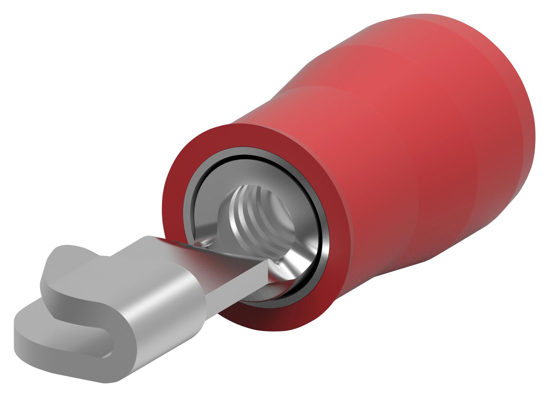 32446 WIRE SPLICE, CRIMP, RED, 16AWG, 1.65MM2 AMP - TE CONNECTIVITY