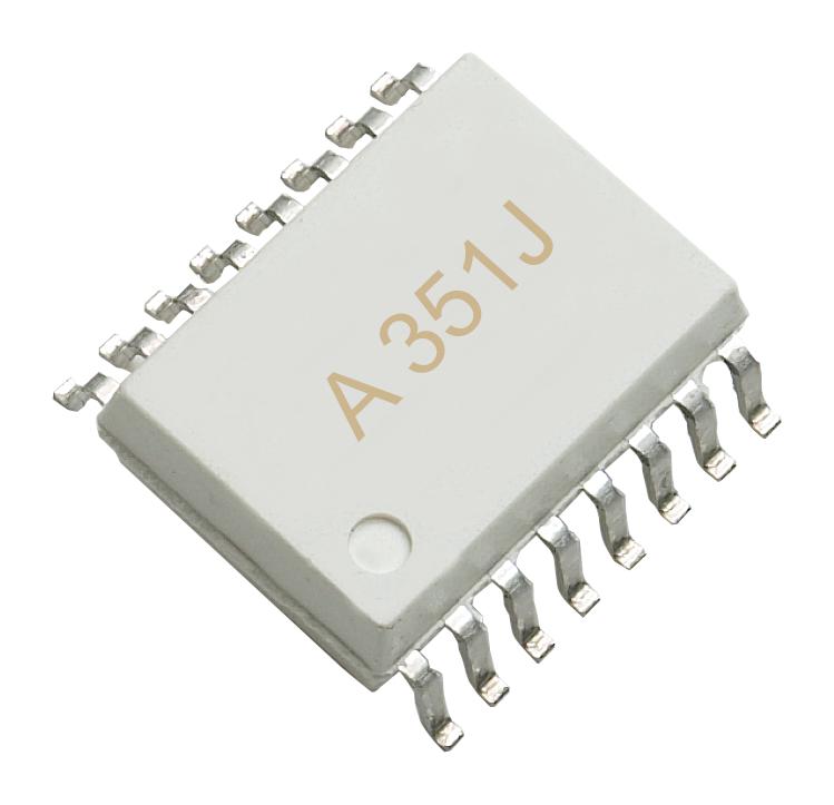 ACPL-351J-500E OPTOCOUPLER, GATE DRIVE, 5KV, SOIC-16 BROADCOM